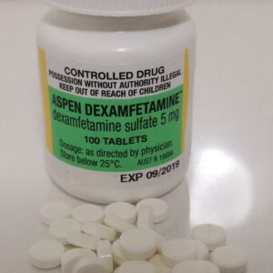 DEXAMFETAMINE (DEXEDRINE) 5MG (100 TABLETS)