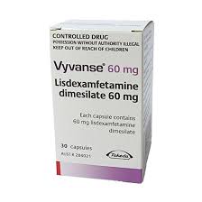 Alternative view of Vyvanse 60mg